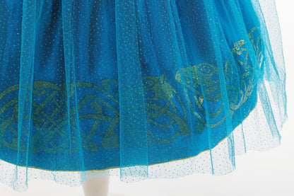 Party Dress for Girls with Glitter