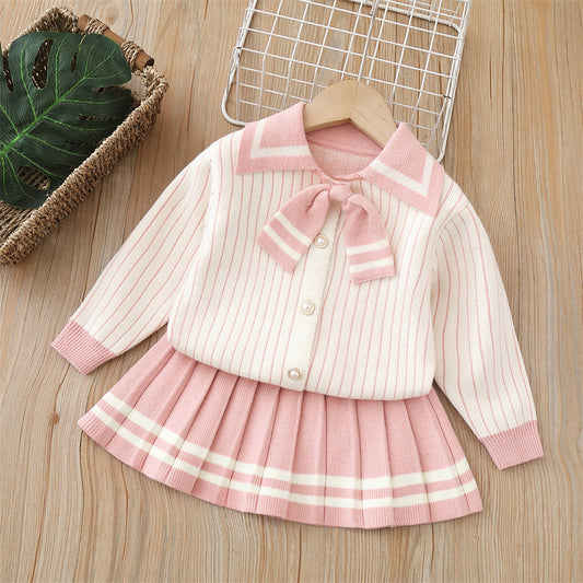 Children's Set for Women's Knitting Stripes
