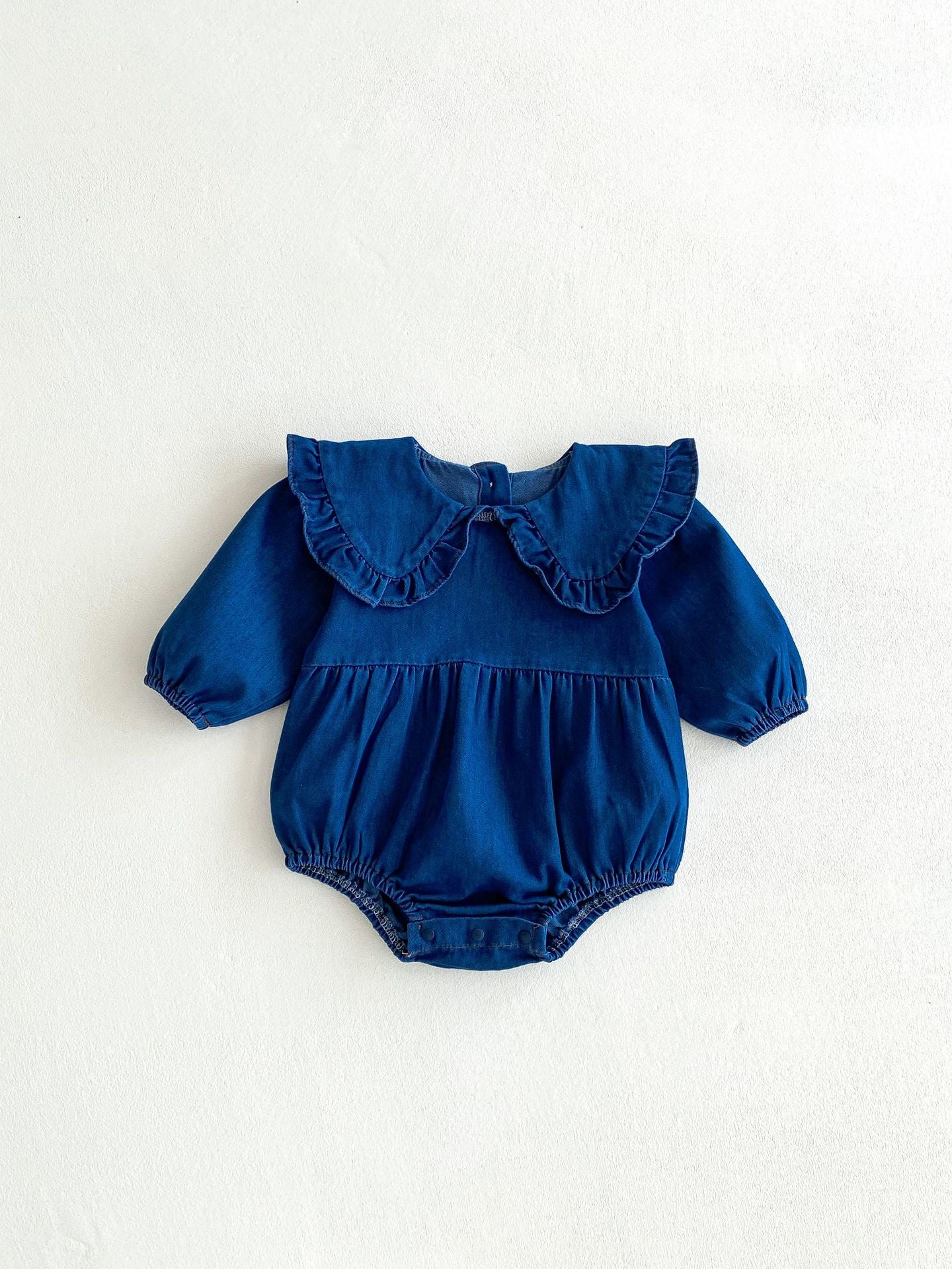 Body/ Denim Dress with Collar