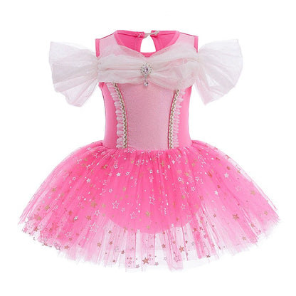 Sparkly Party Dress with Bow