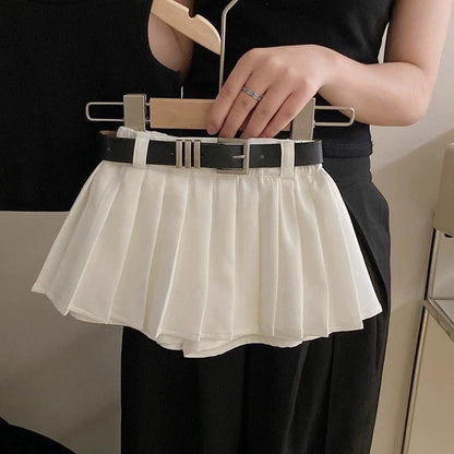 Girls' Summer Outfit with Belt