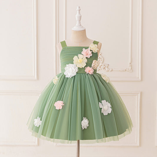 Children's Party Dress Flowers