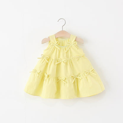 Children's Summer Dress with Bows