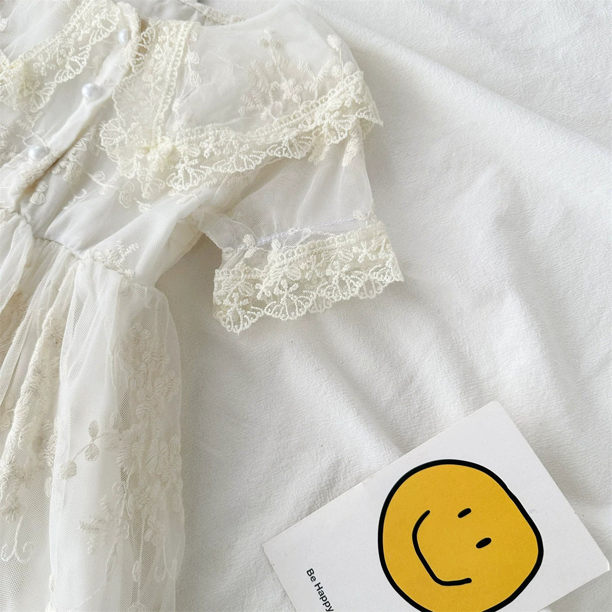 Floral Lace Dress for Girls