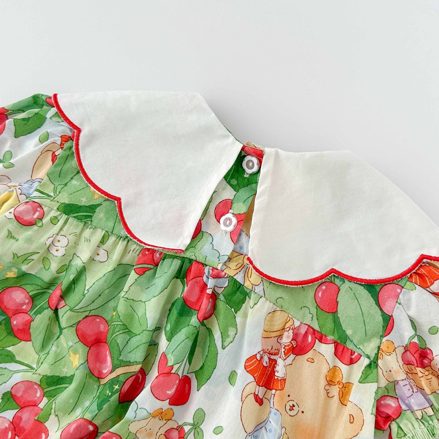 Girls' Cherry Bodysuit