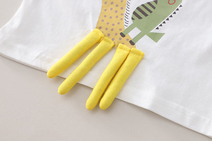 Boys' Outfit with Animals and Jeans