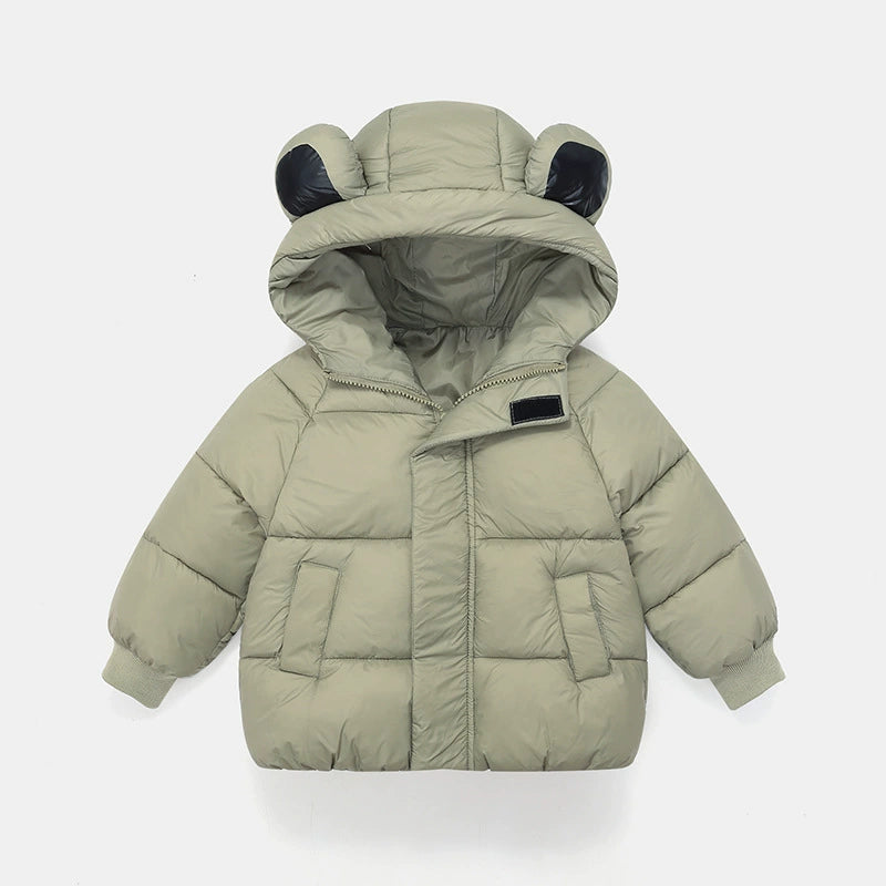 Children's Padded Jacket with Hood