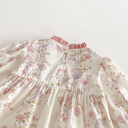 Pink Flower Children's Dress
