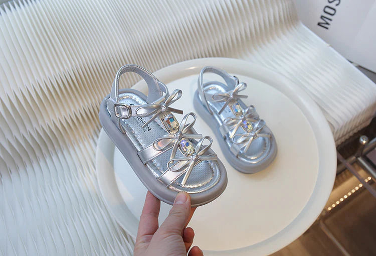Sandalias con lazo para mujer 