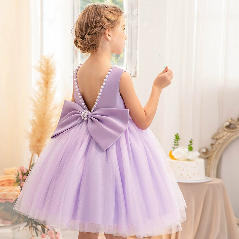 Girls’ Pearl Party Dress