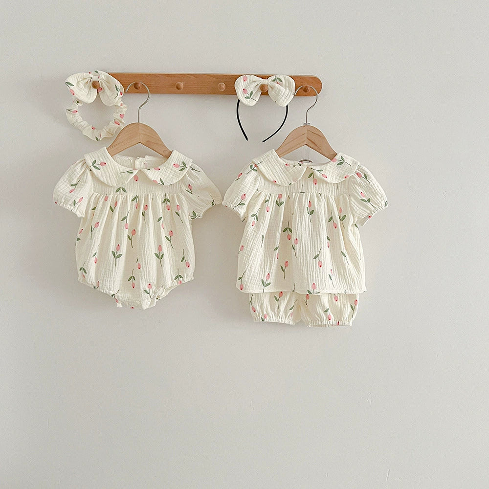 Body/ Girls' Children's Set Tulips