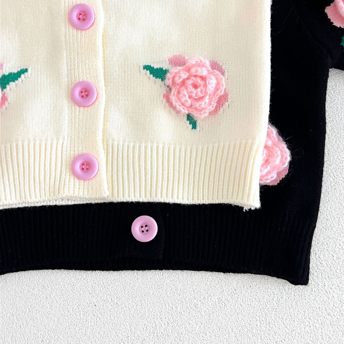 Mussi Winter Floral Knit Children's Set