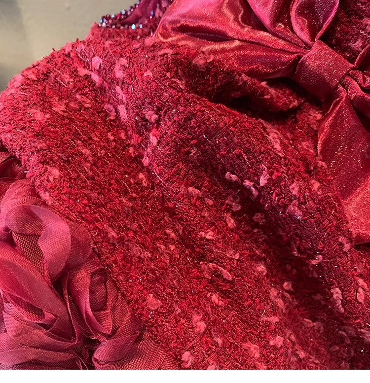 Children's Sequin Bow Dress