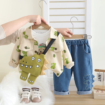 3-Piece Dinosaur Children's Set