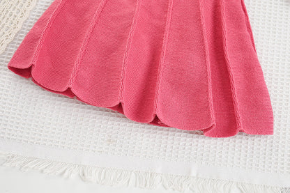 Children's Knitted Set with Bows