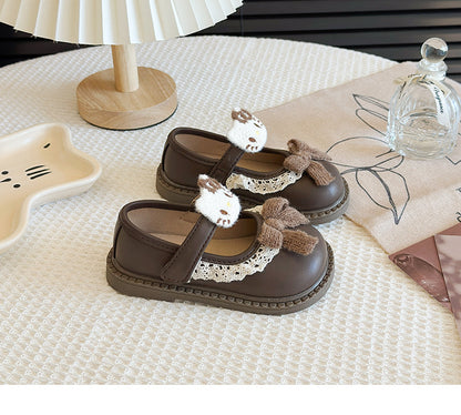 Lace Balloon Thick Sole Kids Sandals Lightweight Walking Shoes