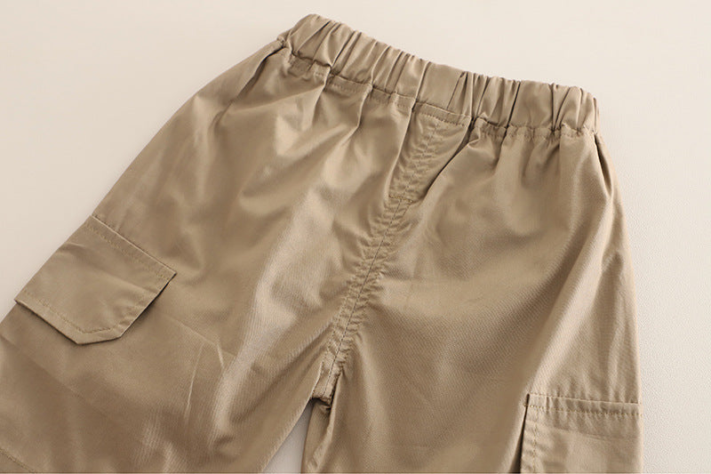 Children's Set with Teddy Bear and Pockets