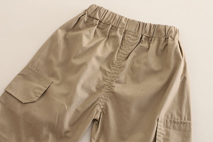 Children's Set with Teddy Bear and Pockets