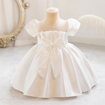 Children's Party Dress with Bow