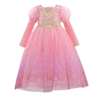 Pink Glitter Children's Dress