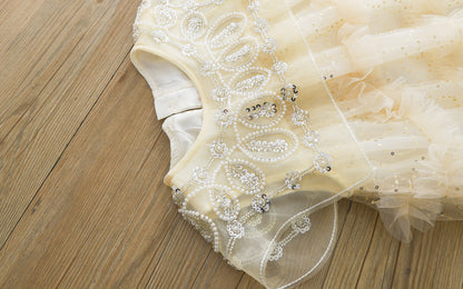 Shiny Tulle Children's Dress