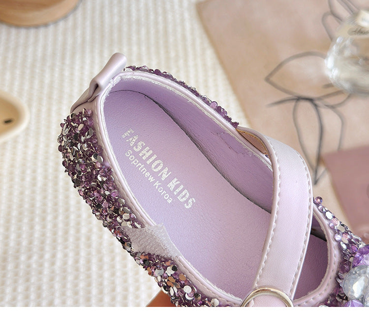 Girls' Rhinestone Shoes
