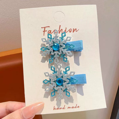 Shiny Blue Hair Clip