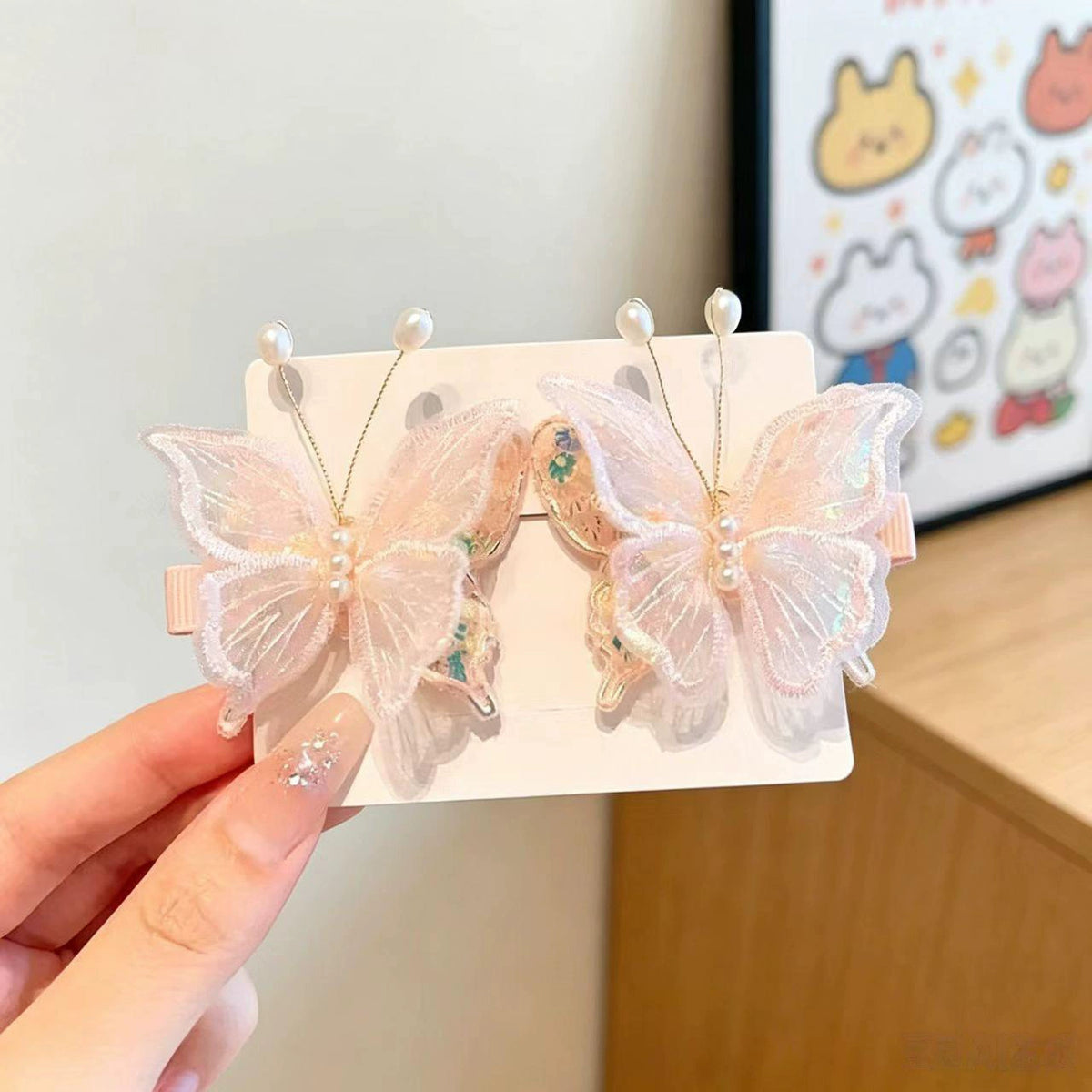 Little Butterfly Hair Clips