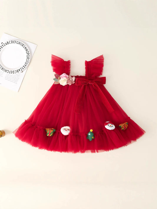 Christmas Tulle Children's Dress