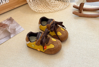 Children's Fashion Sneakers with Little Flowers