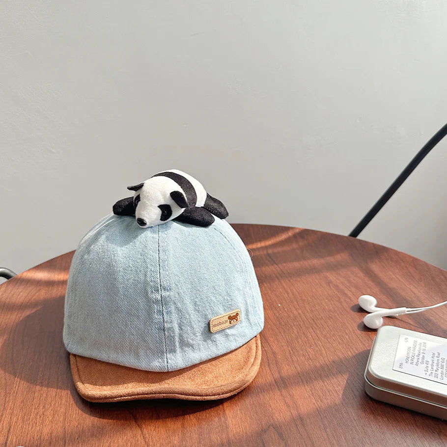 Gorra de panda para niños 