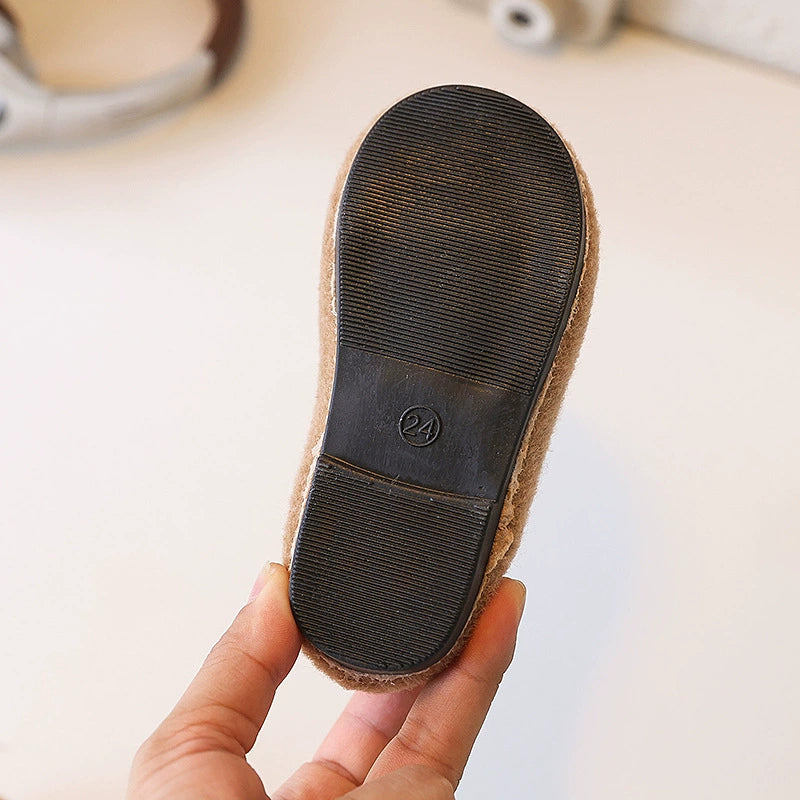 Girls' Pom-Pom Shoes