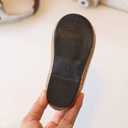 Girls' Pom-Pom Shoes