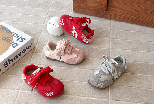 Kids' Sneakers with Bows