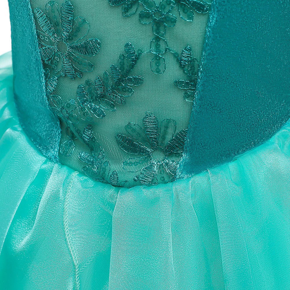 Enchanting Blue Party Dress