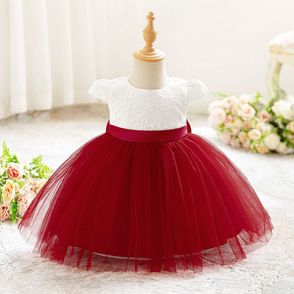 Lace Party Dress and Tulle Skirt