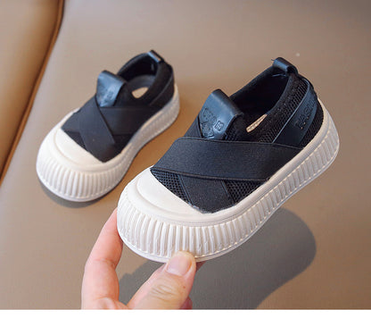 Zapatillas trenzadas de moda para niños 