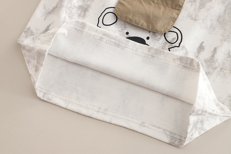 Children's Set with Teddy Bear and Pockets