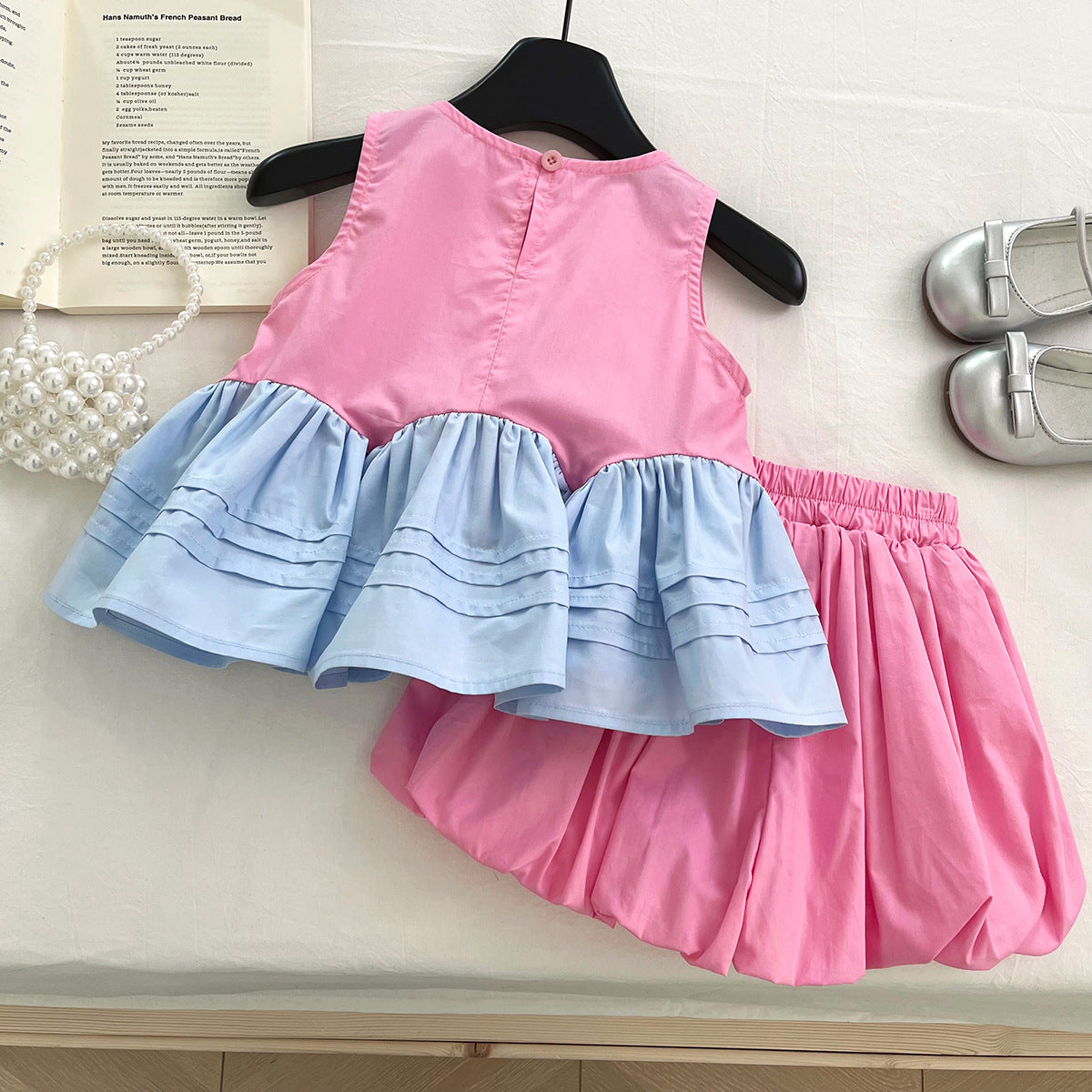 Girls' Summer Floral Outfit