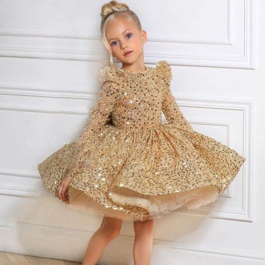 Shiny Sequin Party Dress