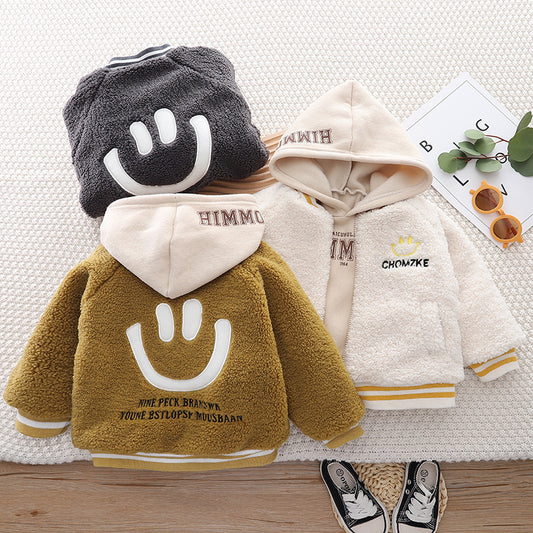Sudadera con capucha de oso para niños