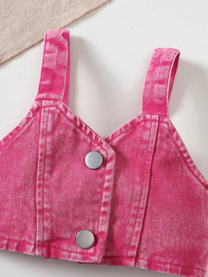 Children's Dress with Bows and Top
