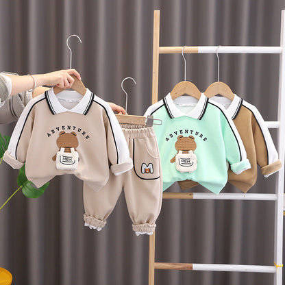 Mochila infantil con diseño de oso 