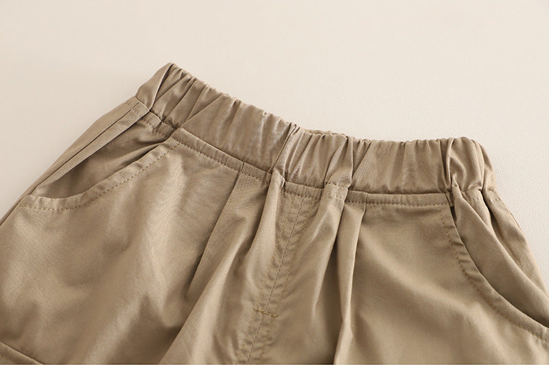 Children's Set with Teddy Bear and Pockets