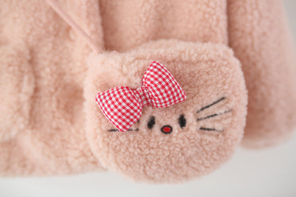 Children's Bear Jacket with Pouch