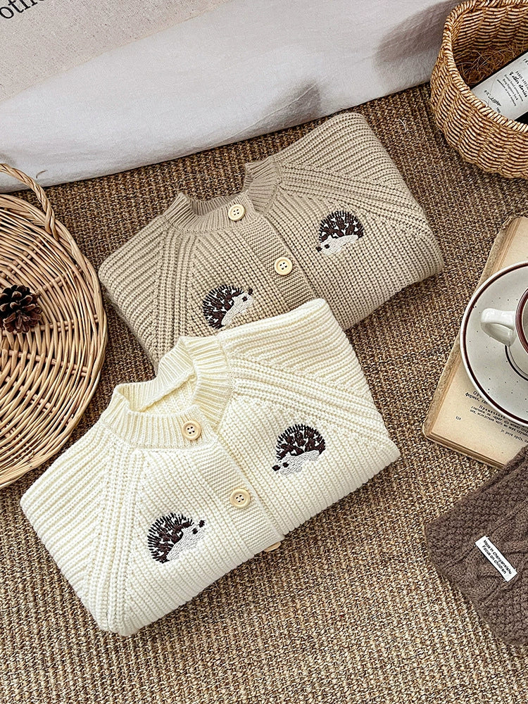 Children's Animal Knit Jumpsuit