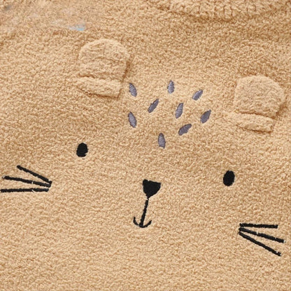 Winter Children's Teddy Bear Jumpsuit