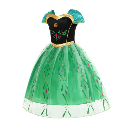 Enchanting Green Party Dress