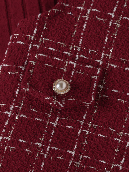 Children's Tweed Dress + Long Sleeves