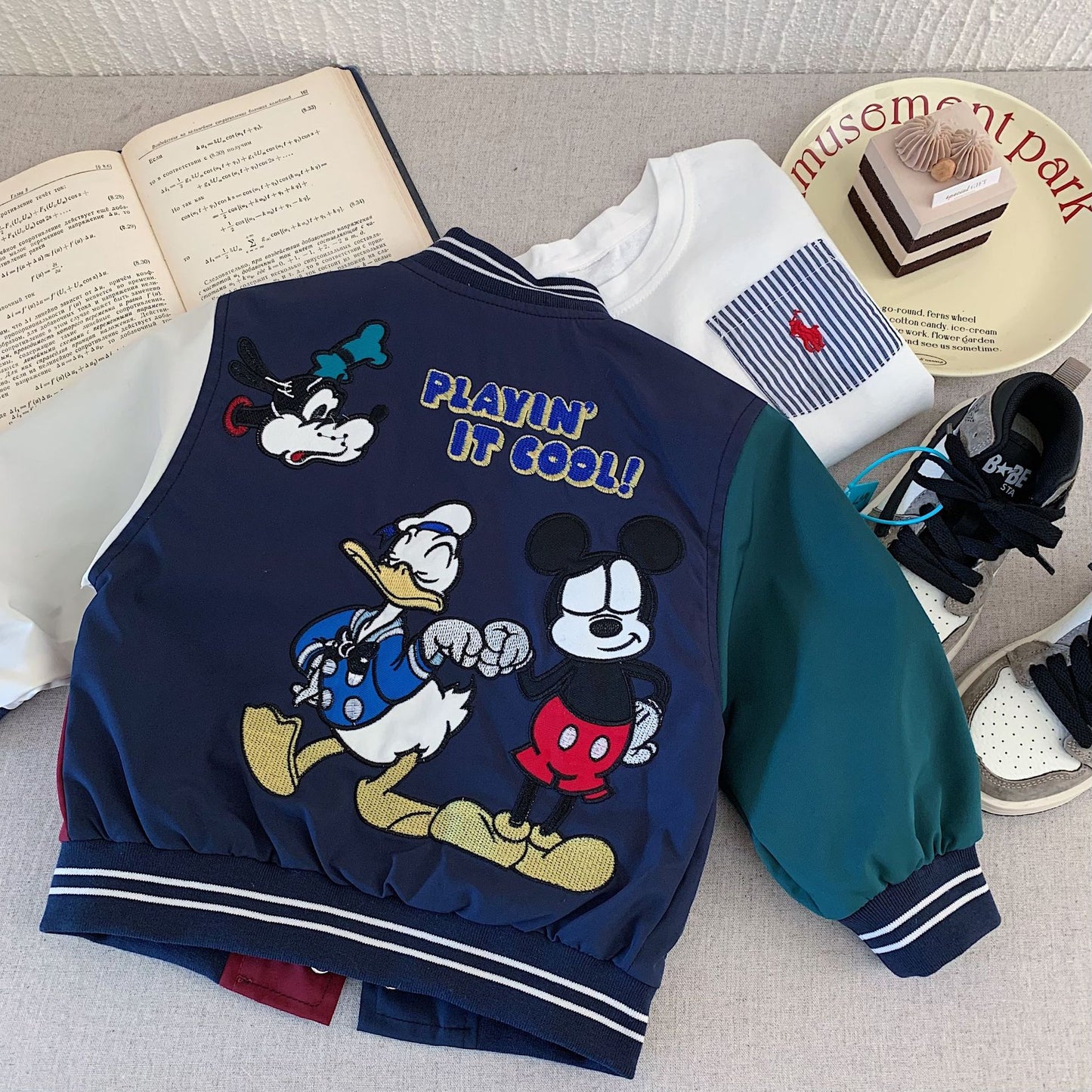 Mickey Stripes Children's Jacket